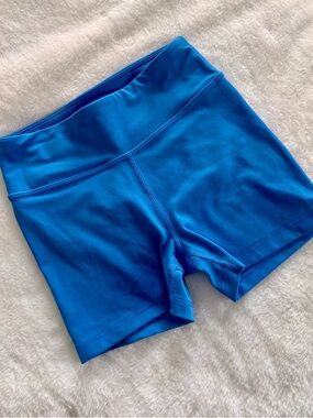 Athleta Girl Chit Chat Shorts Blue 8-10